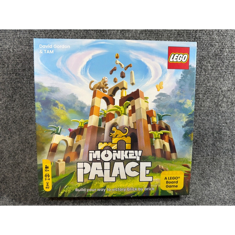 LEGO Monkey Palace Board Game Strategy Building Game New Sealed David Gordon TAM